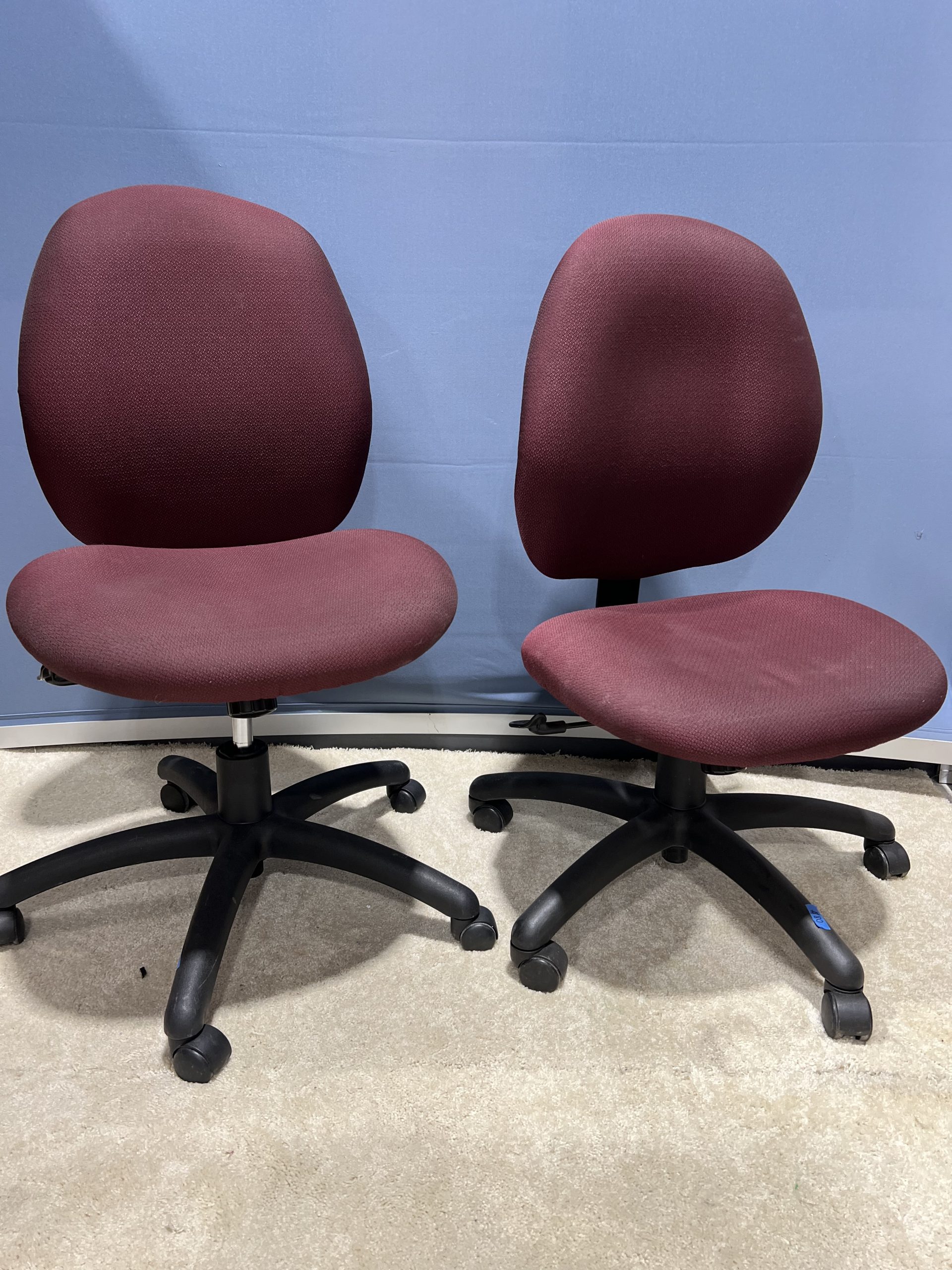Chair Multitask Dark Red No Arms-image