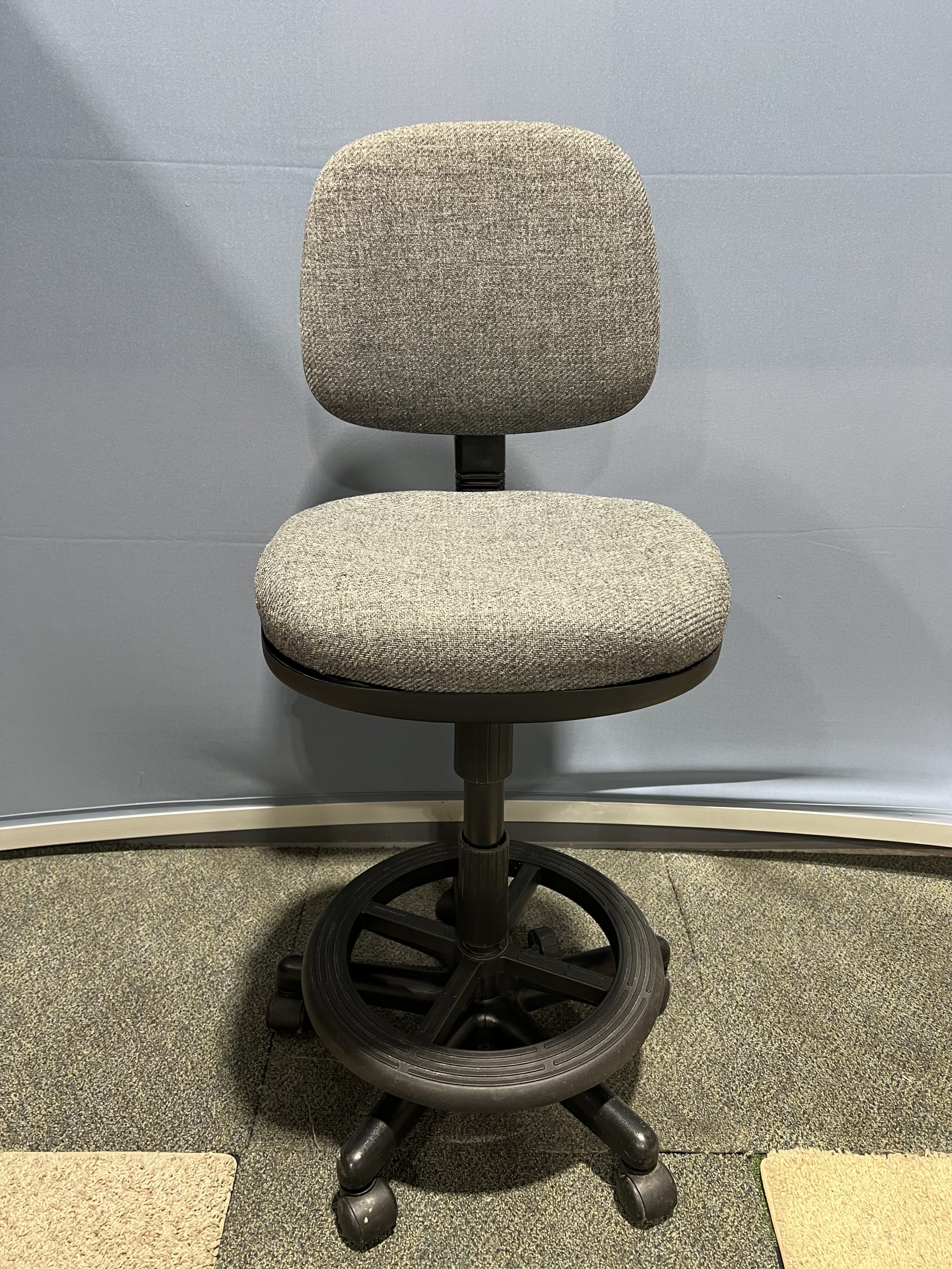 Chair Stool Light Gray-image