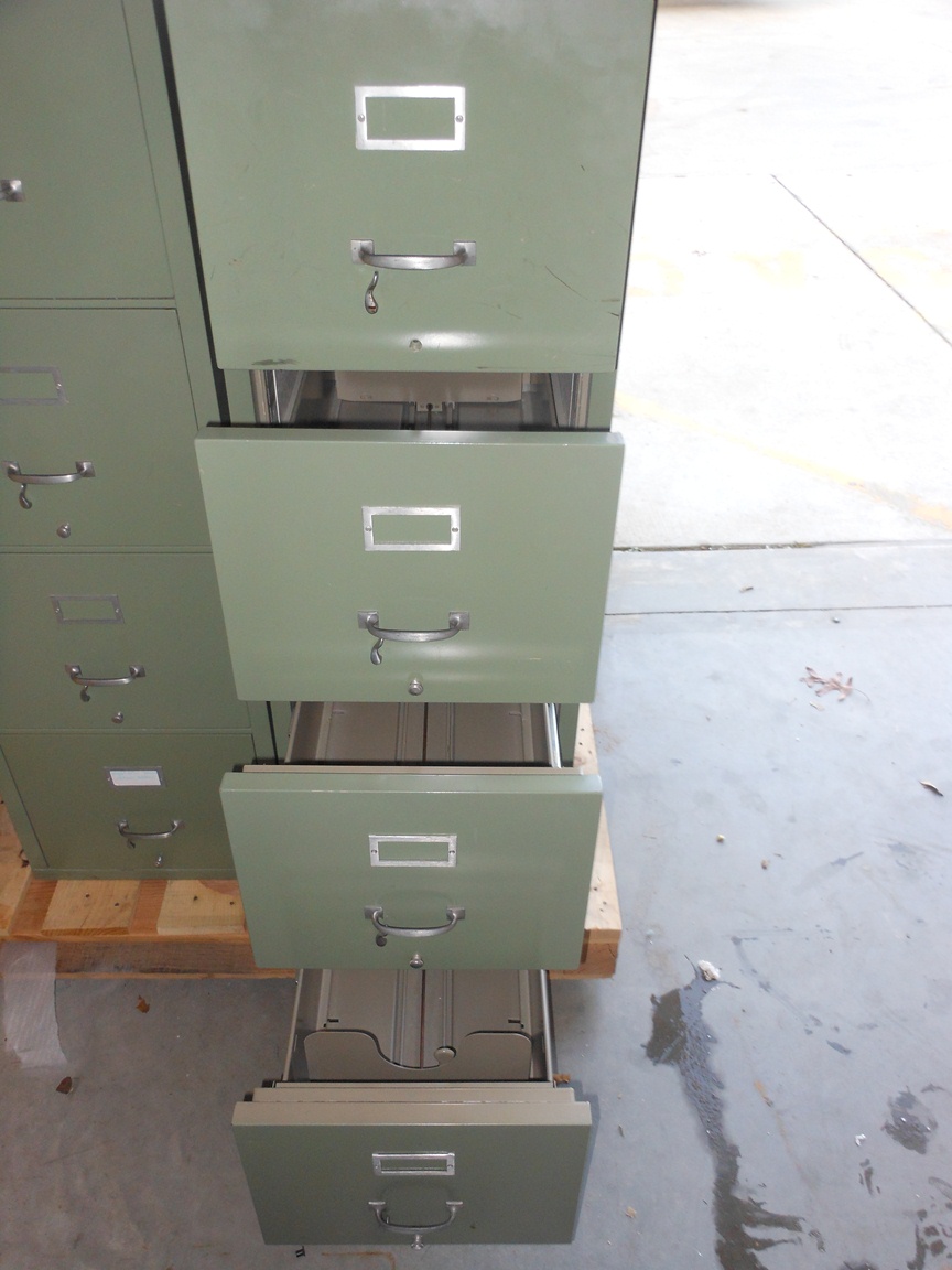 Assorted Fireproof Filing Cabinets-image