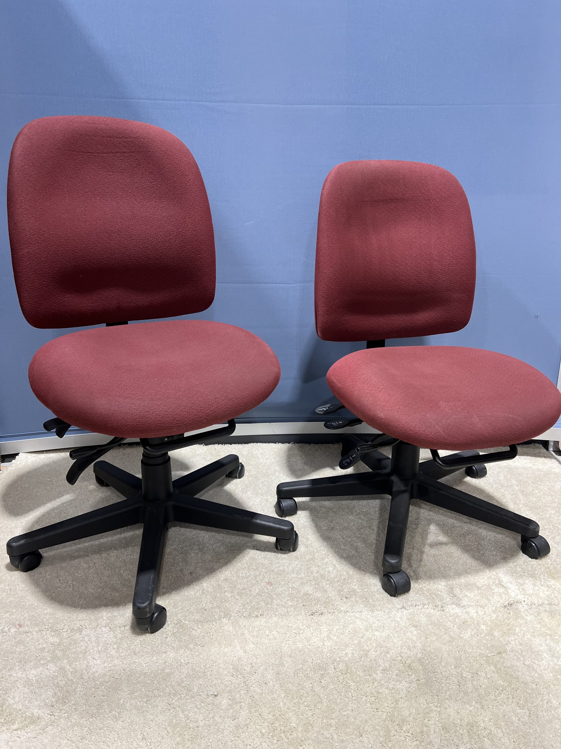 Chairs Multitask Maroon No Arms-image