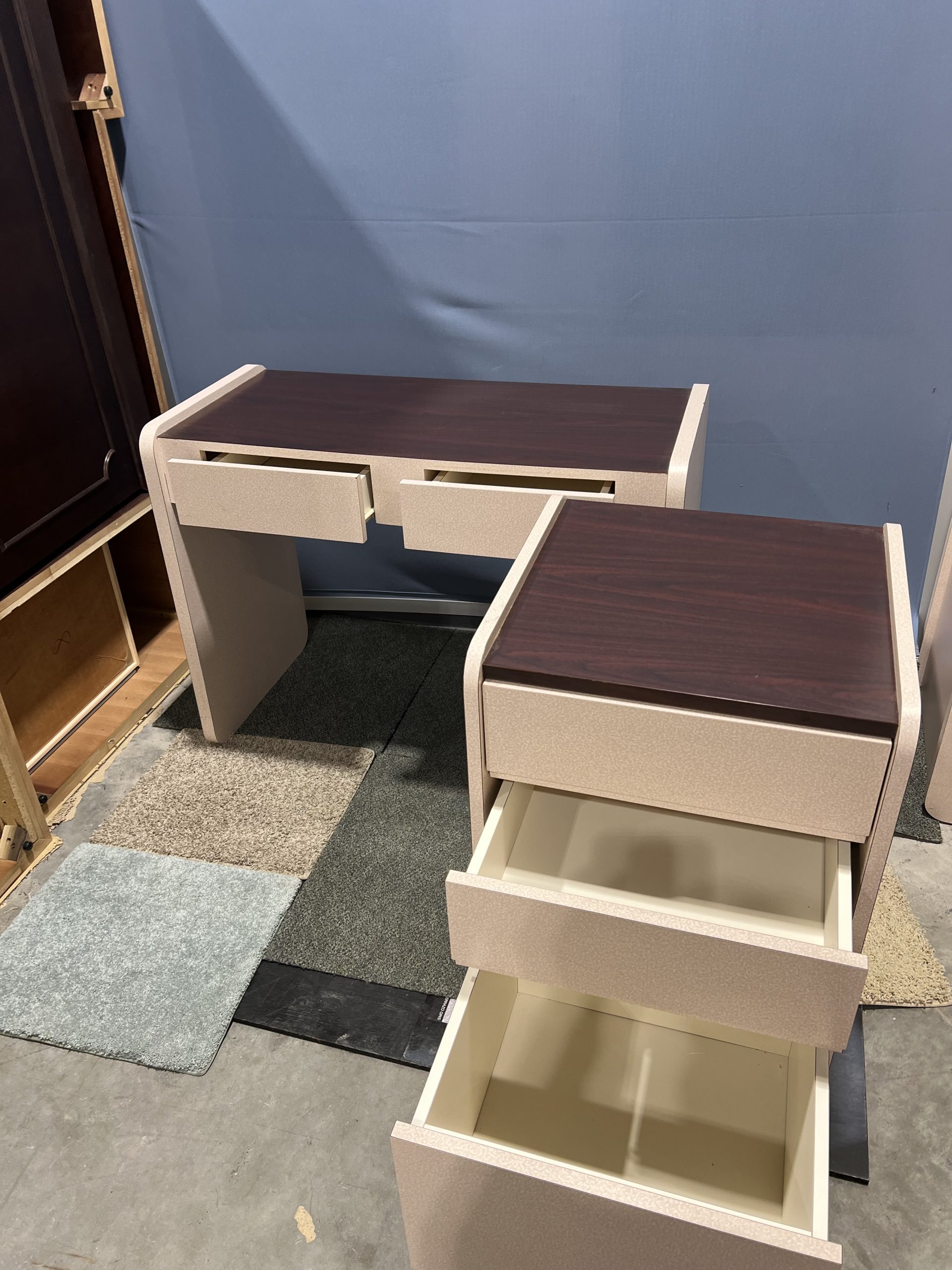 Small Desk and Dresser-image