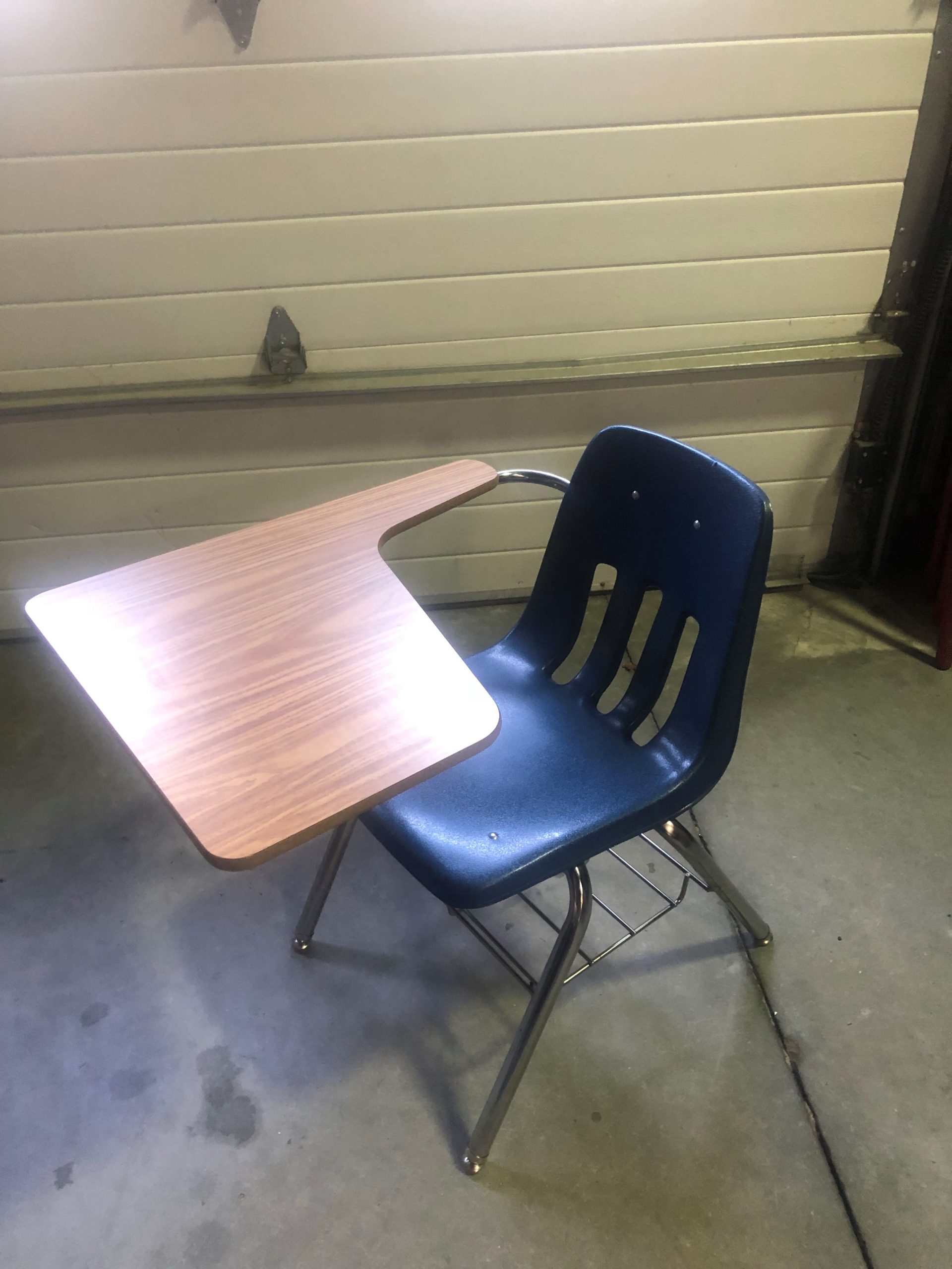 Student Desk Chair Blue-image
